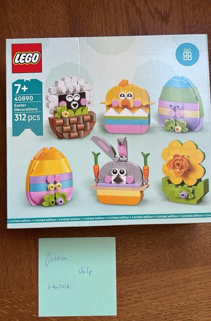 Lego 40890 Easter Decorations nieuw in gesealde doos, Ophalen of Verzenden, Nieuw, Complete set, Lego