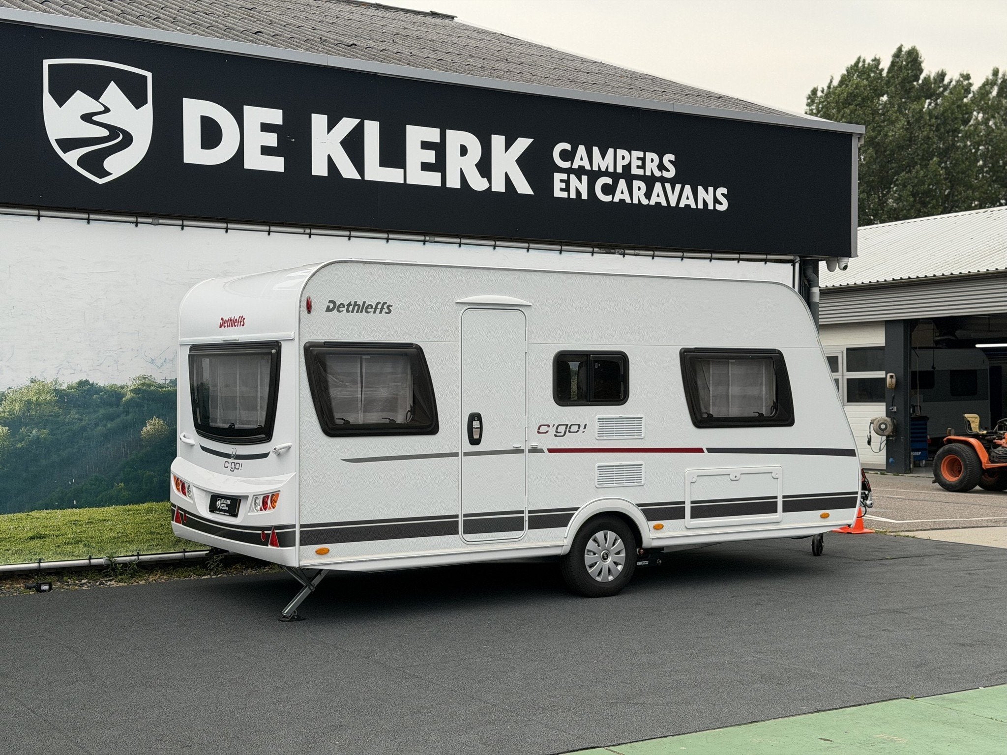 Dethleffs C-GO 475 EL (bj 2023), Caravans en Kamperen, Caravans, Bedrijf, Info@deklerkcaravans.nl, Klerk Caravans, de, Watertank vast