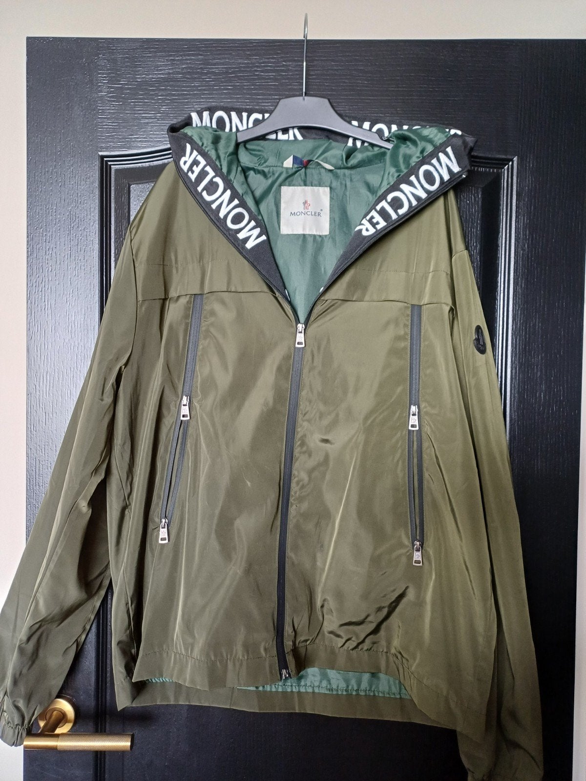 Moncler Windjas, Verzenden, Nieuw, Maat 56/58 (XL), Groen