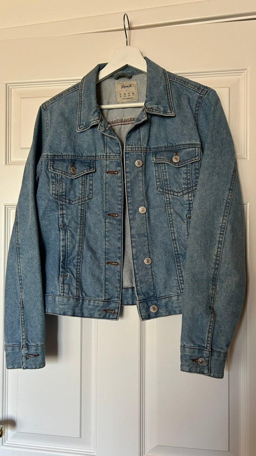 Denim & Co (primark) blauw spijkerjasje maat 46, Maat 46/48 (XL) of groter, Ophalen of Verzenden, Zo goed als nieuw, Primark