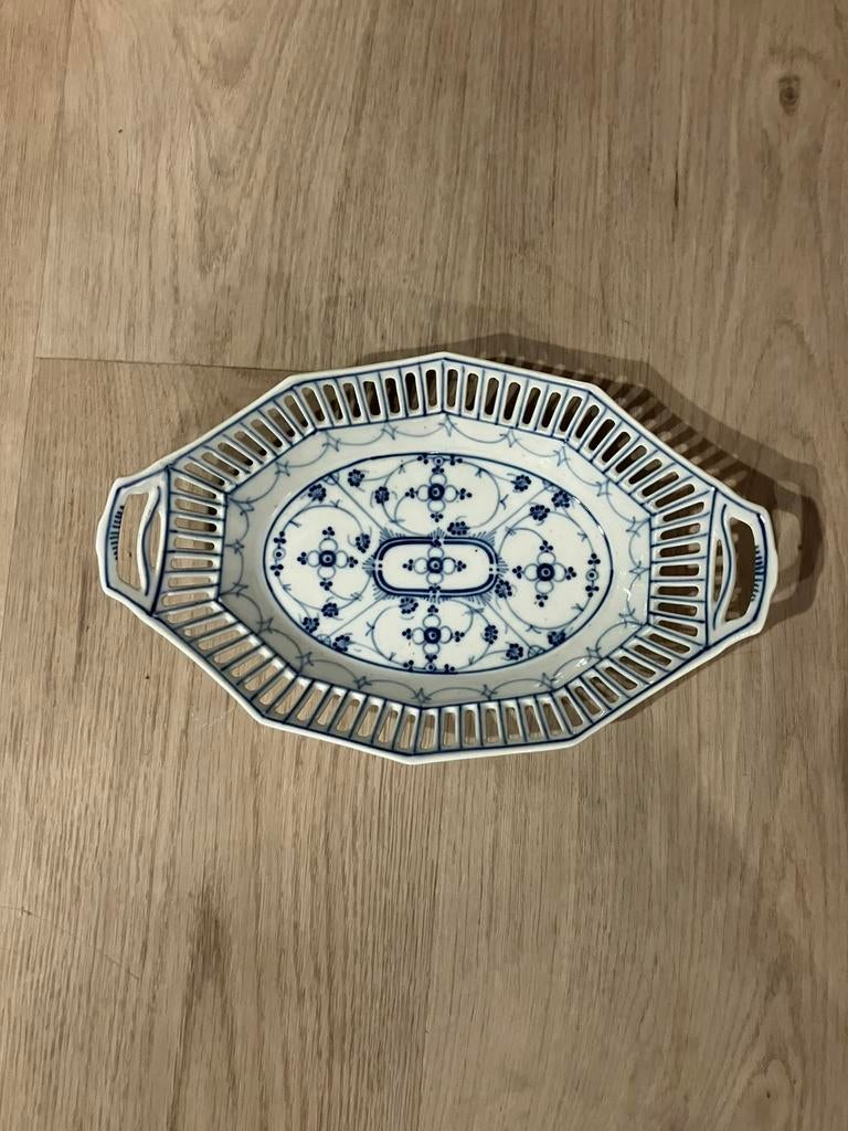 Schumann schaaltje Blauw Saks, Ophalen of Verzenden