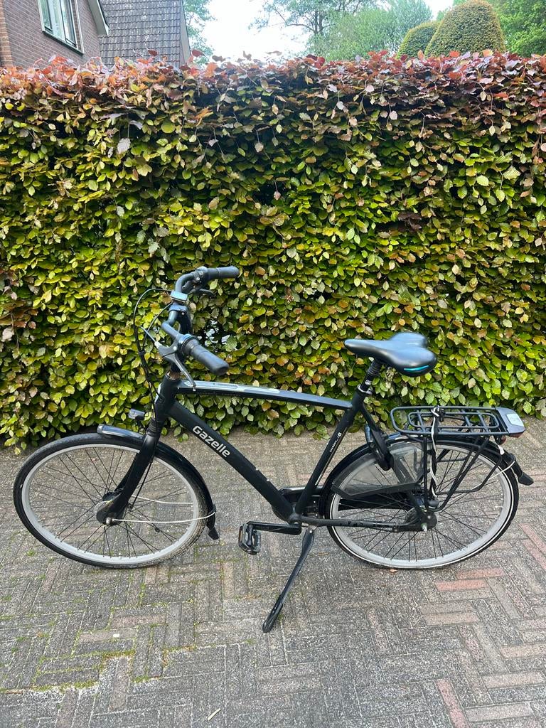 Gazelle Chamonix C8 herenfiets 28 inch, Ophalen, Gebruikt, Versnellingen, 57 tot 61 cm