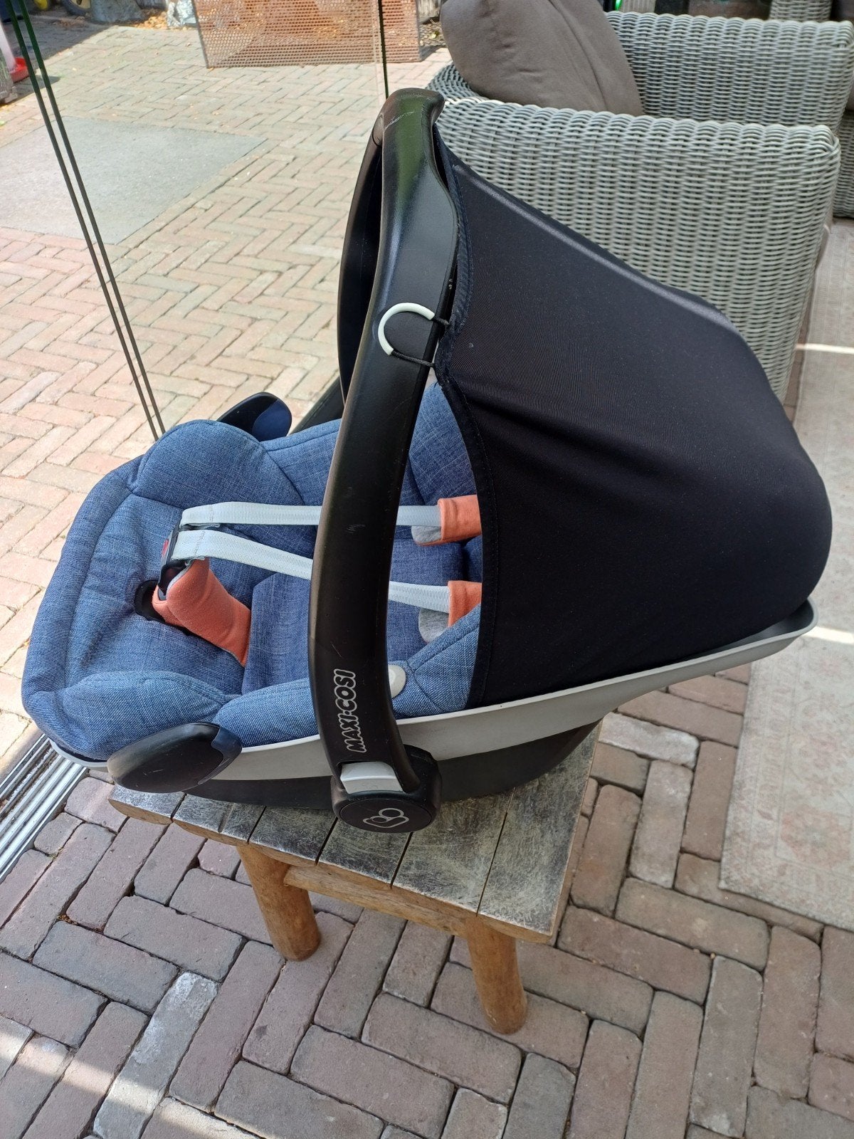Maxi-Cosi autostoel inclusief EasyBase 2, Kinderen en Baby's, Autostoeltjes, Ophalen, 0 t/m 13 kg, Maxi-Cosi, Gebruikt