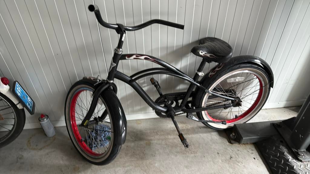20” Rat Rod kinderfiets, Ophalen, Gebruikt, Terugtraprem, 20 inch of meer