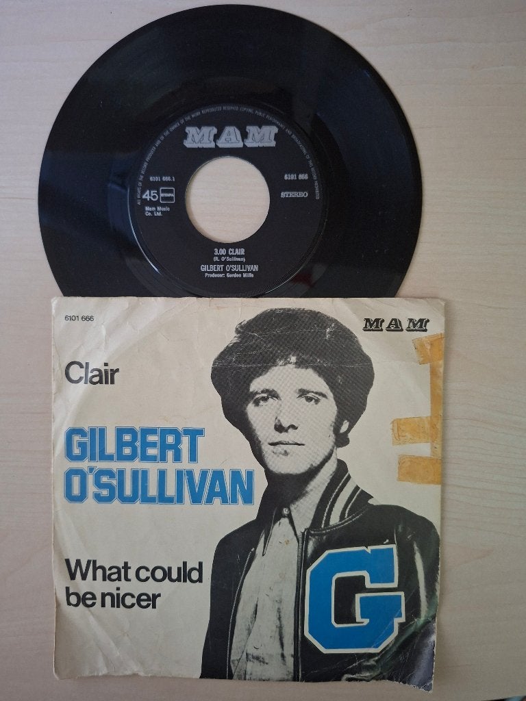 Gilbert O'Sullivan - Clair, Ophalen of Verzenden, Gebruikt