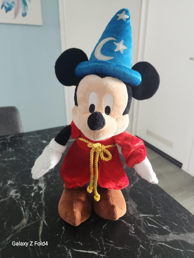 Mickey Mouse Fantasia knuffel Disneyland Parijs ophalen delf, Kinderen en Baby's, Speelgoed | Knuffels en Pluche, Ophalen, Muis
