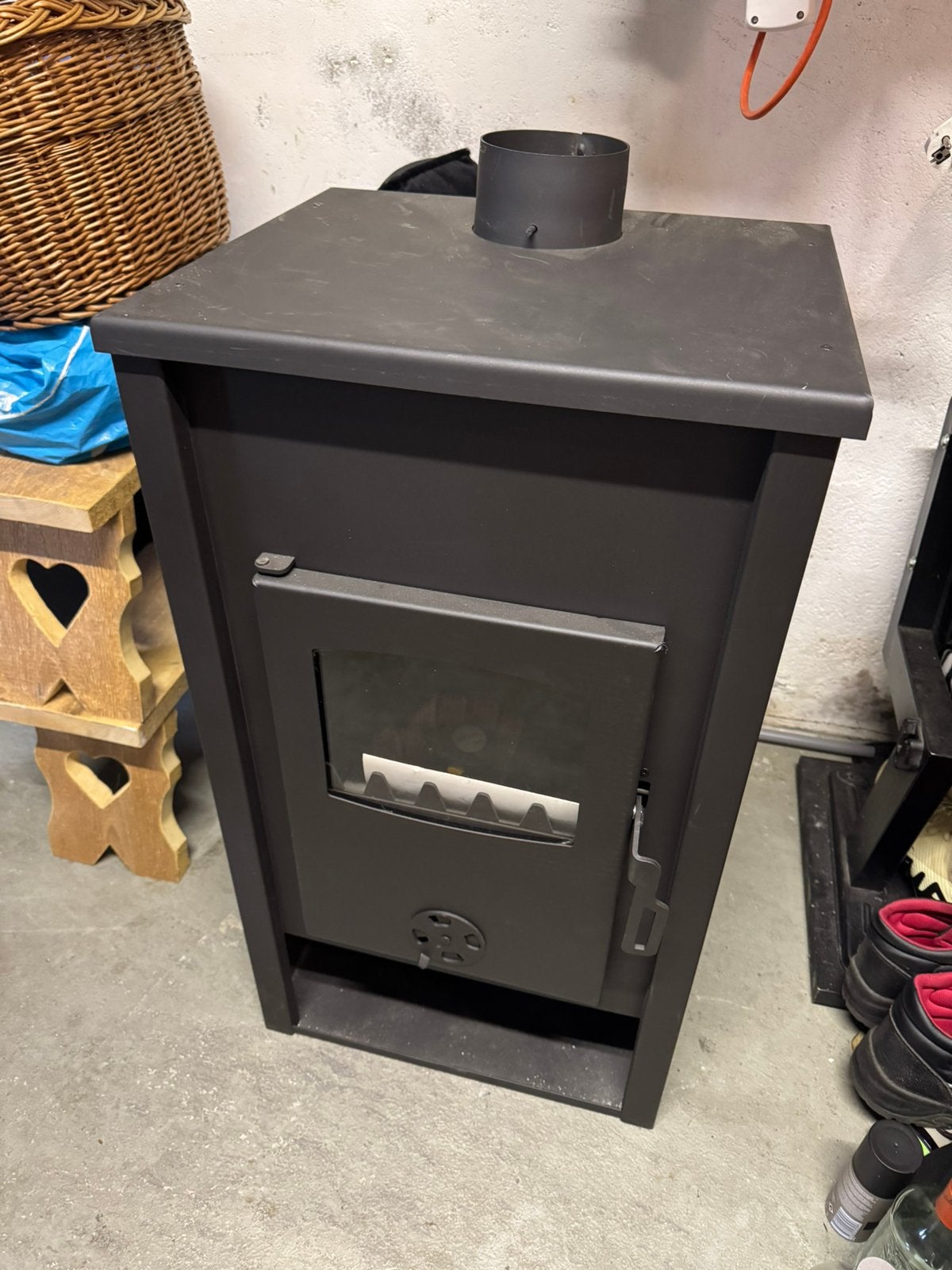 Blist houtkachel 15 kw nieuw, Huis en Inrichting, Kachels, Ophalen, Zo goed als nieuw, Hout, Houtkachel