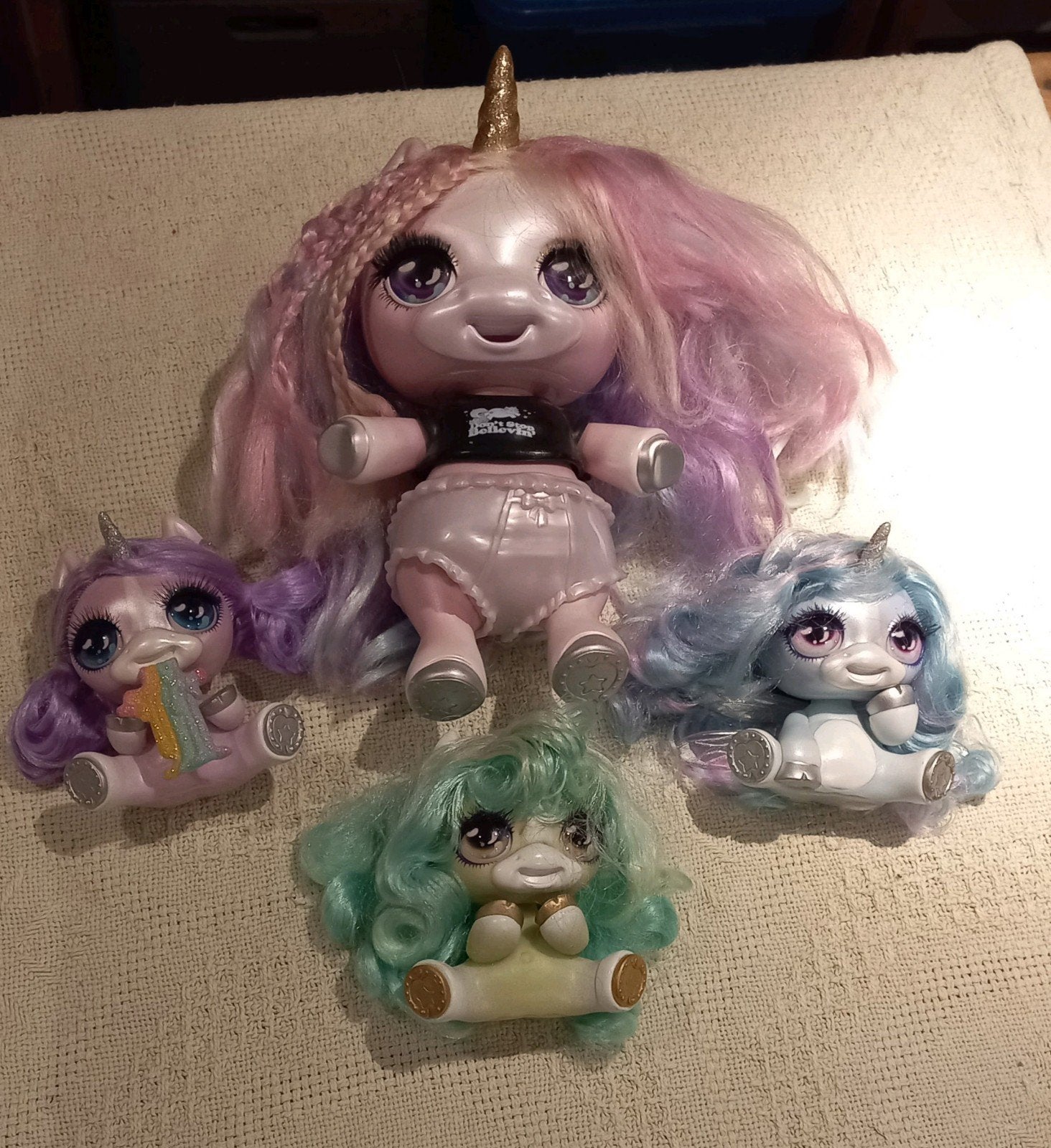 Poopsie Slime Surprise Unicorn en 3 Poopsie Sparkly Critters, Ophalen of Verzenden, Gebruikt, Overige typen