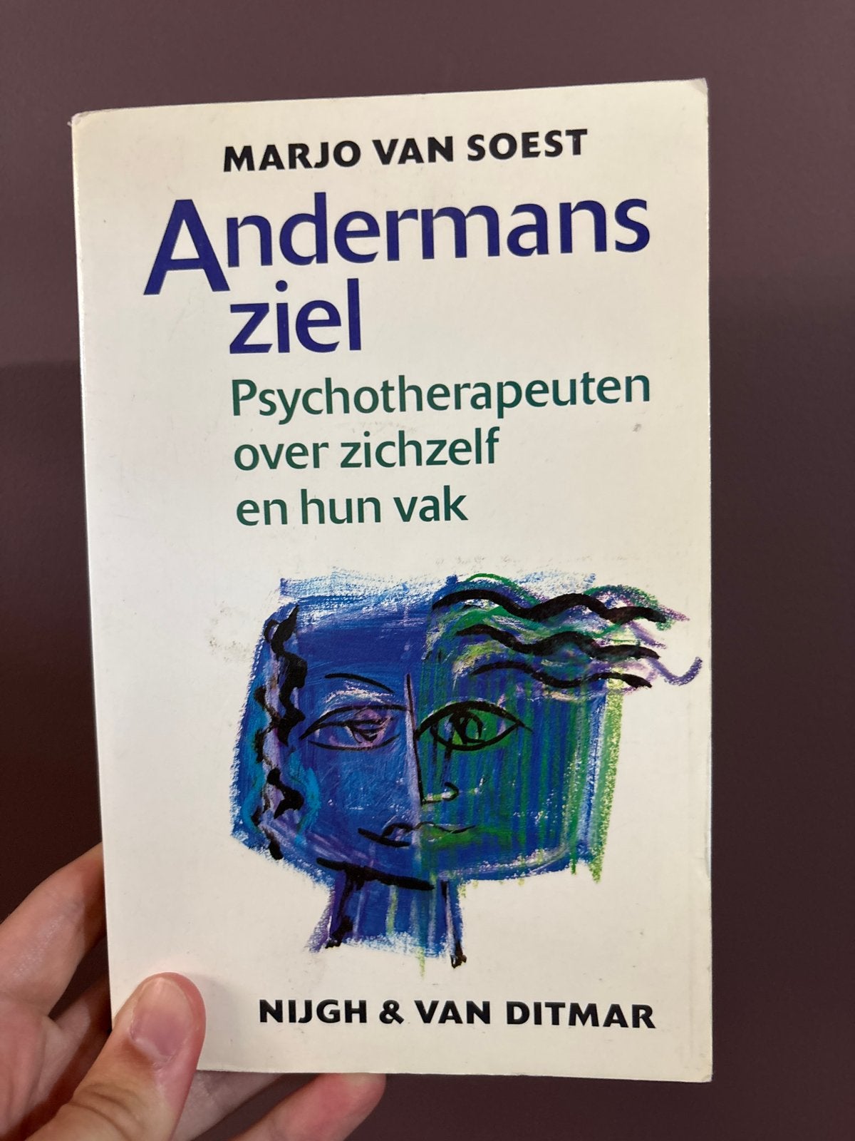 Andermans ziel - Psychotherapeuten over zichzelf, Ophalen of Verzenden, Gelezen, Klinische psychologie
