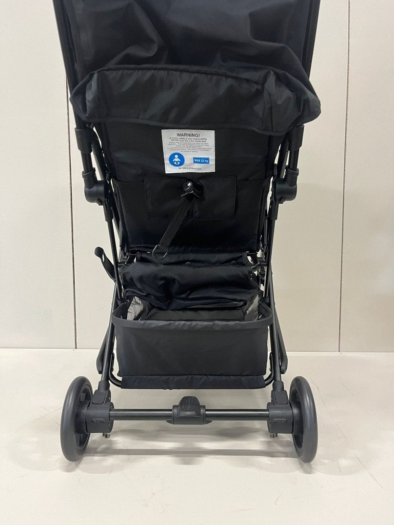 Deryan Luxe Easy² Lichtgewicht Buggy - Zwart, Overige merken, Deryan, Ophalen of Verzenden, Zo goed als nieuw