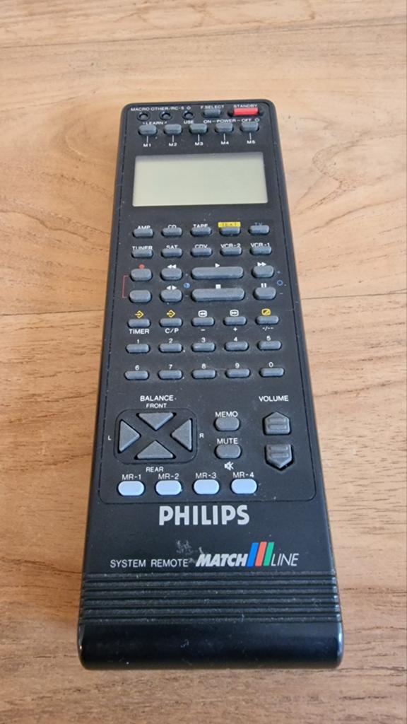 Philips matchline RC790 programmeerbare remote control, Audio, Tv en Foto, Afstandsbedieningen, Game console, Ophalen of Verzenden