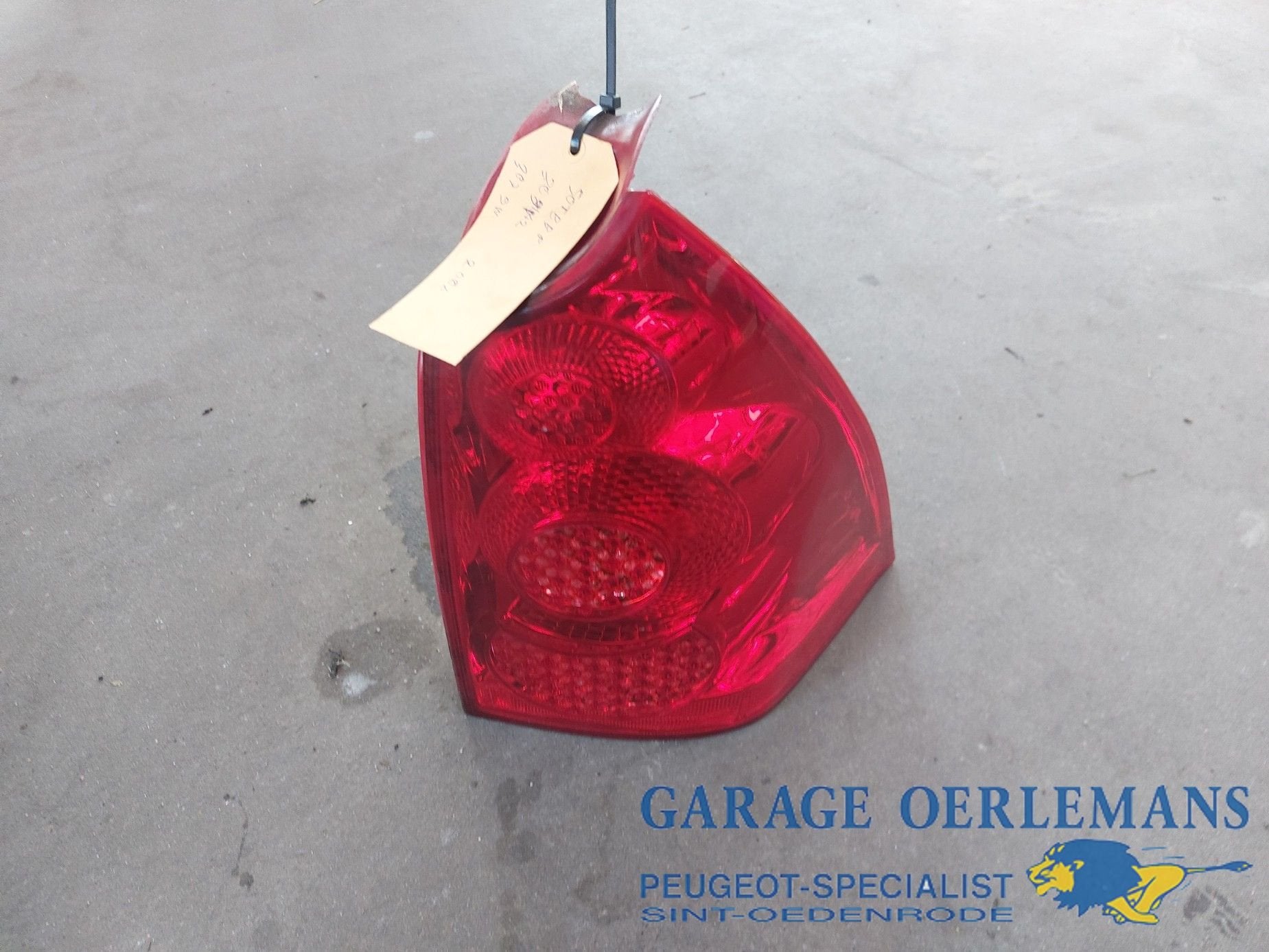 achterlicht rechts peugeot 307 sw 2006, Auto-onderdelen, Verlichting, Gebruikt, -, -, ARN erkend