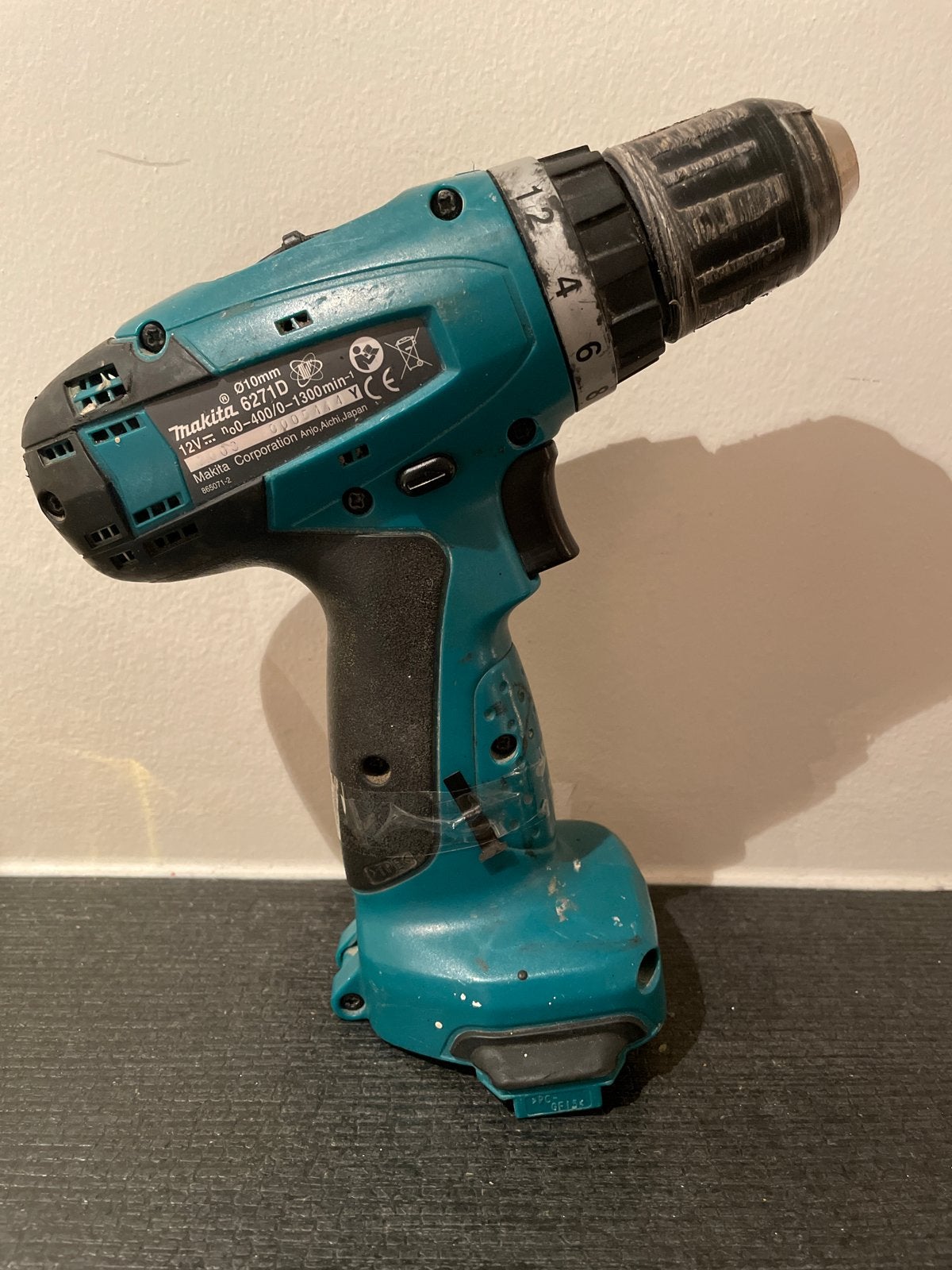 (Defecte)Makita 6271D Accuboormachine 12V