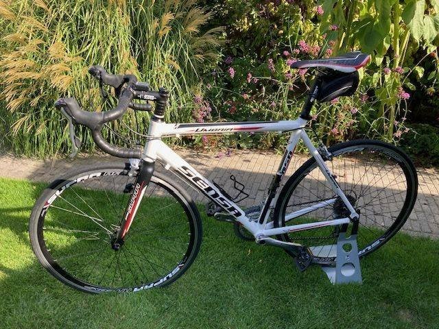 Sensa Umbria racefiets - Shimano Tiagra - 56cm, 28 inch, Aluminium, Zo goed als nieuw, Meer dan 20 versnellingen