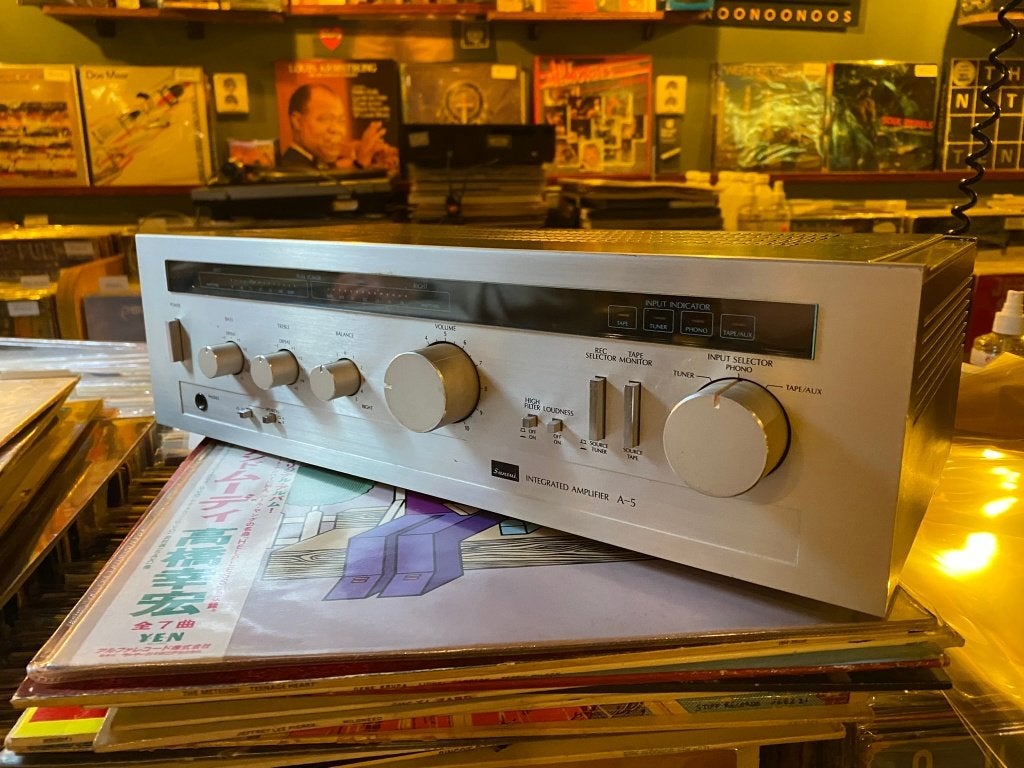 Sansui versterker A 5, Audio, Tv en Foto, Overige merken, -, -, Ophalen of Verzenden