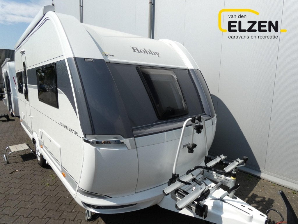 Hobby Excellent Edition 460 UFE Mover, luifel, fietsendr., Rondzit, Hobby, Schokbreker, Bedrijf