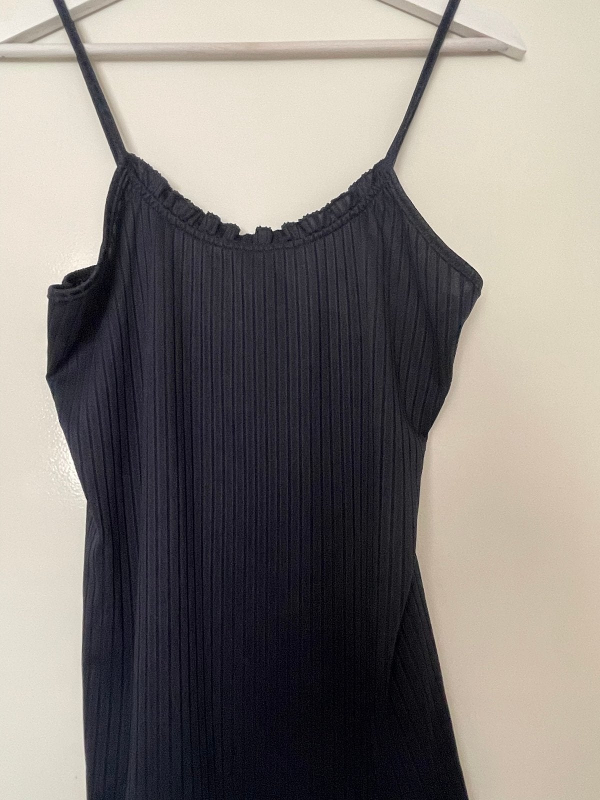Fresh Lemons blauw Ribbed Top Maat L, Kleding | Dames, Blauw, Maat 42/44 (L), Ophalen of Verzenden, Zo goed als nieuw