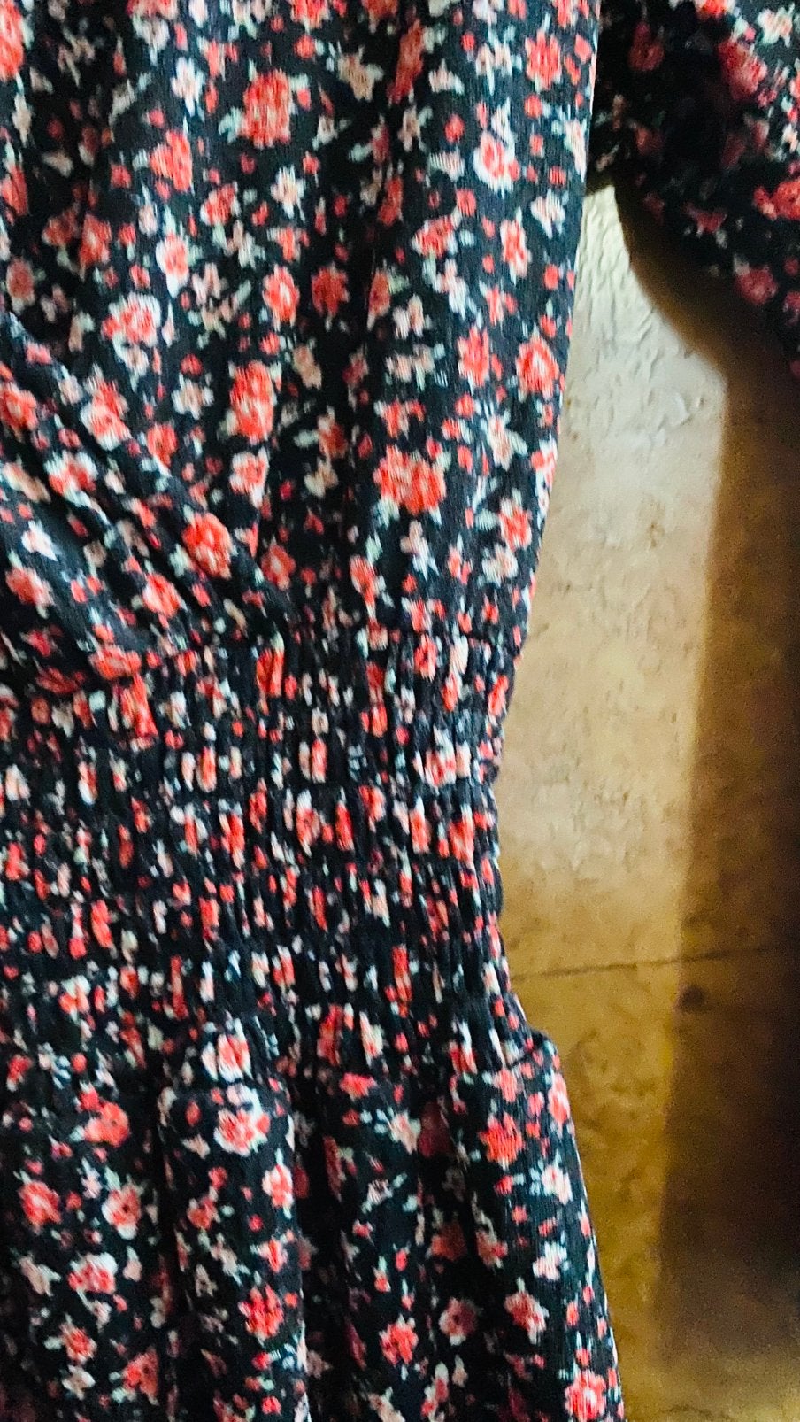 Only jurkje zwart met bloemen maat M, Maat 38/40 (M), Zwart, Ophalen of Verzenden, Zo goed als nieuw