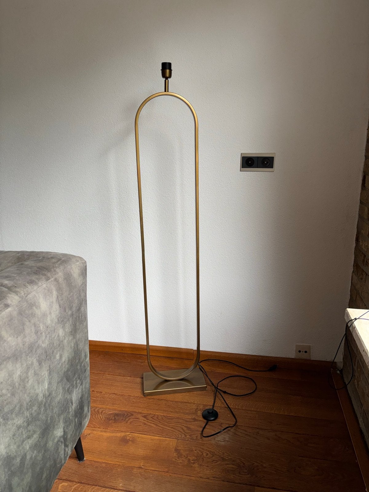 Light & Living vloerlamp brons, Ophalen, E27 (groot), Zo goed als nieuw, Metaal