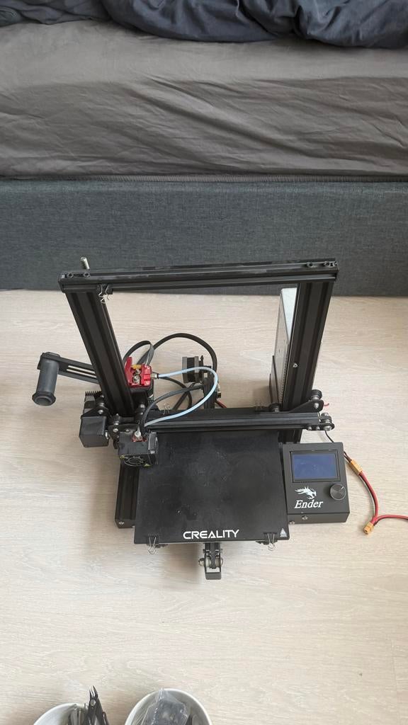 Creality Ender 3 3D-printer - Gebruikt, inclusief accessoire, Computers en Software, 3D Printers, Ophalen, Gebruikt, Filament