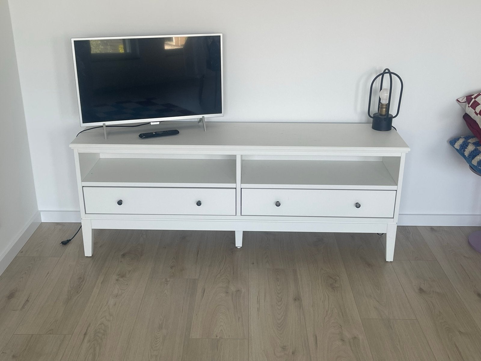 Idanäs IKEA tv meubel wit, Ophalen, 100 tot 150 cm, Zo goed als nieuw, Minder dan 100 cm