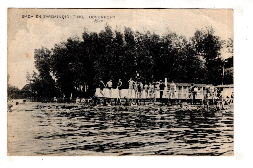 Loosdrecht  1920 Zweminrichting, Verzenden, Voor 1920, Gelopen, Utrecht