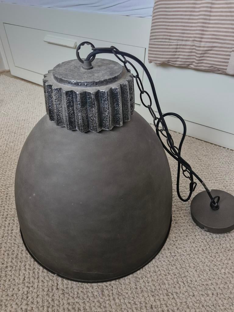 Industriële hanglamp, Ophalen, Zo goed als nieuw, Overige materialen, Industriël