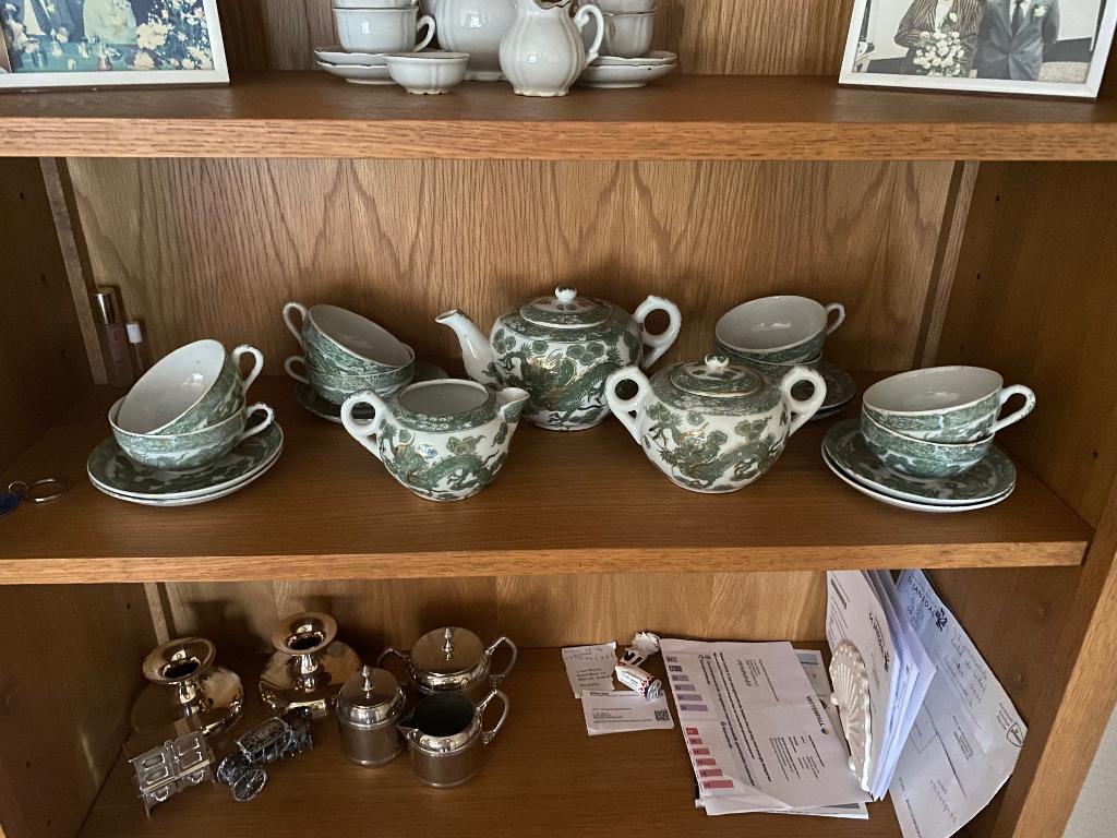 Japans servies mooi set, Ophalen of Verzenden