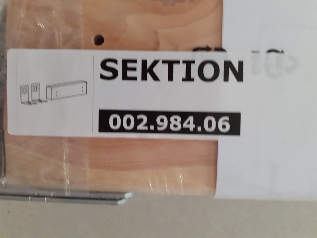 SEKTION (METOD) steunbevestiging voor een keukeneiland ikea, Ophalen of Verzenden, Nieuw