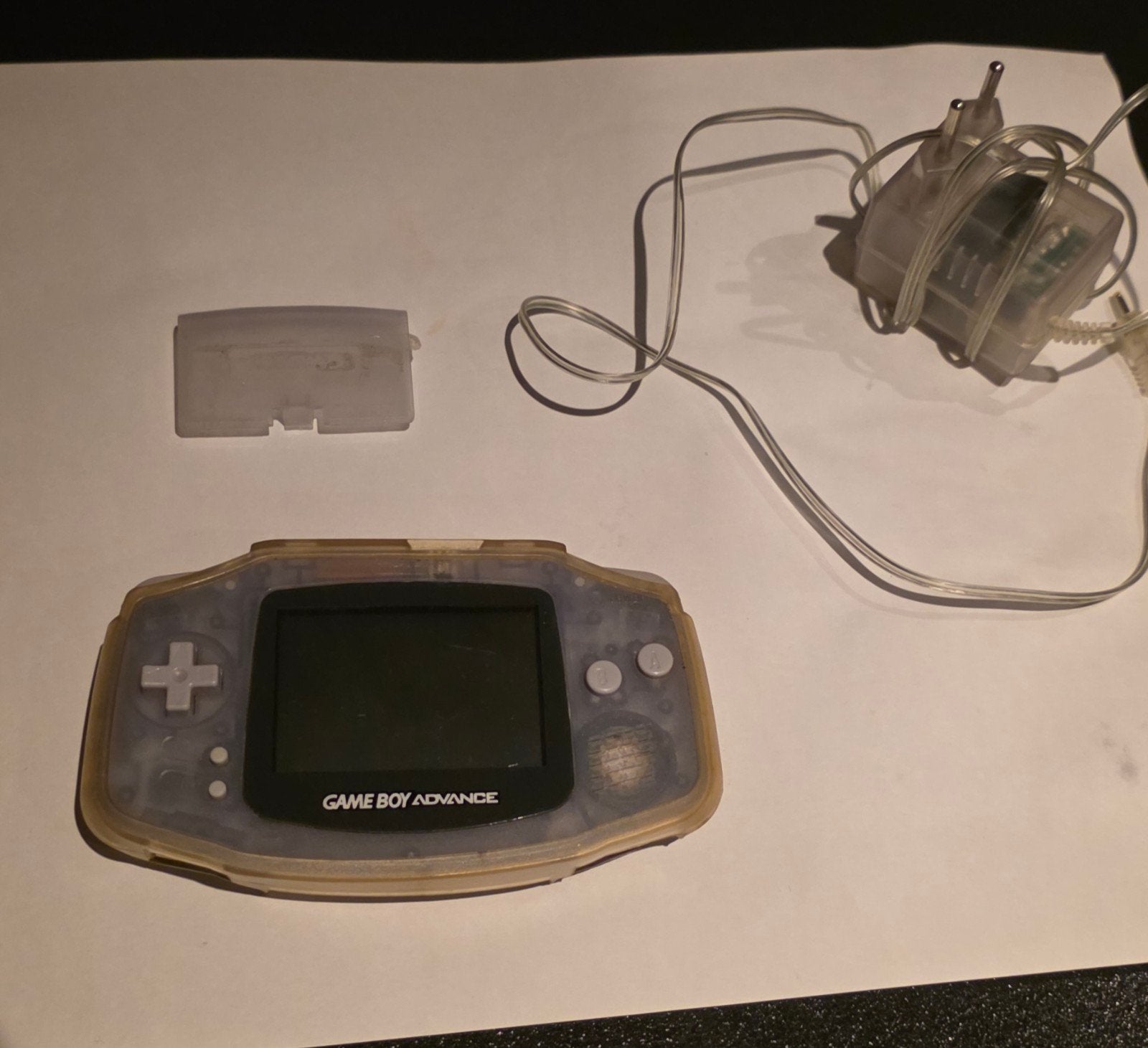 Game Boy Advance  Transparant, Spelcomputers en Games, Ophalen of Verzenden, Gebruikt, Game Boy Advance