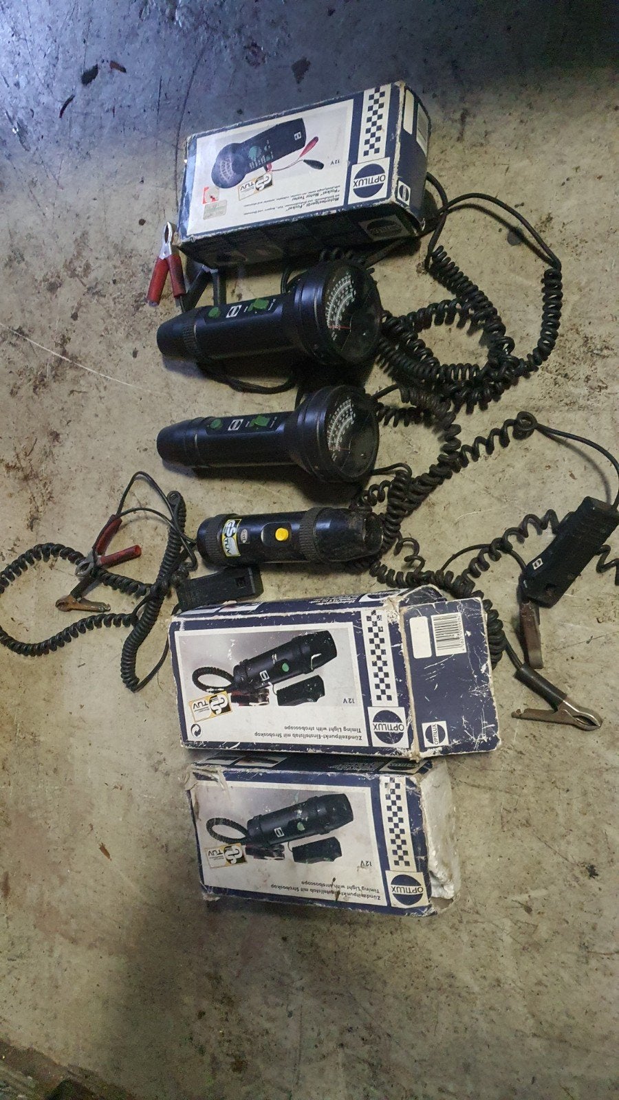 Optilux stroboscooplamp, Ophalen of Verzenden