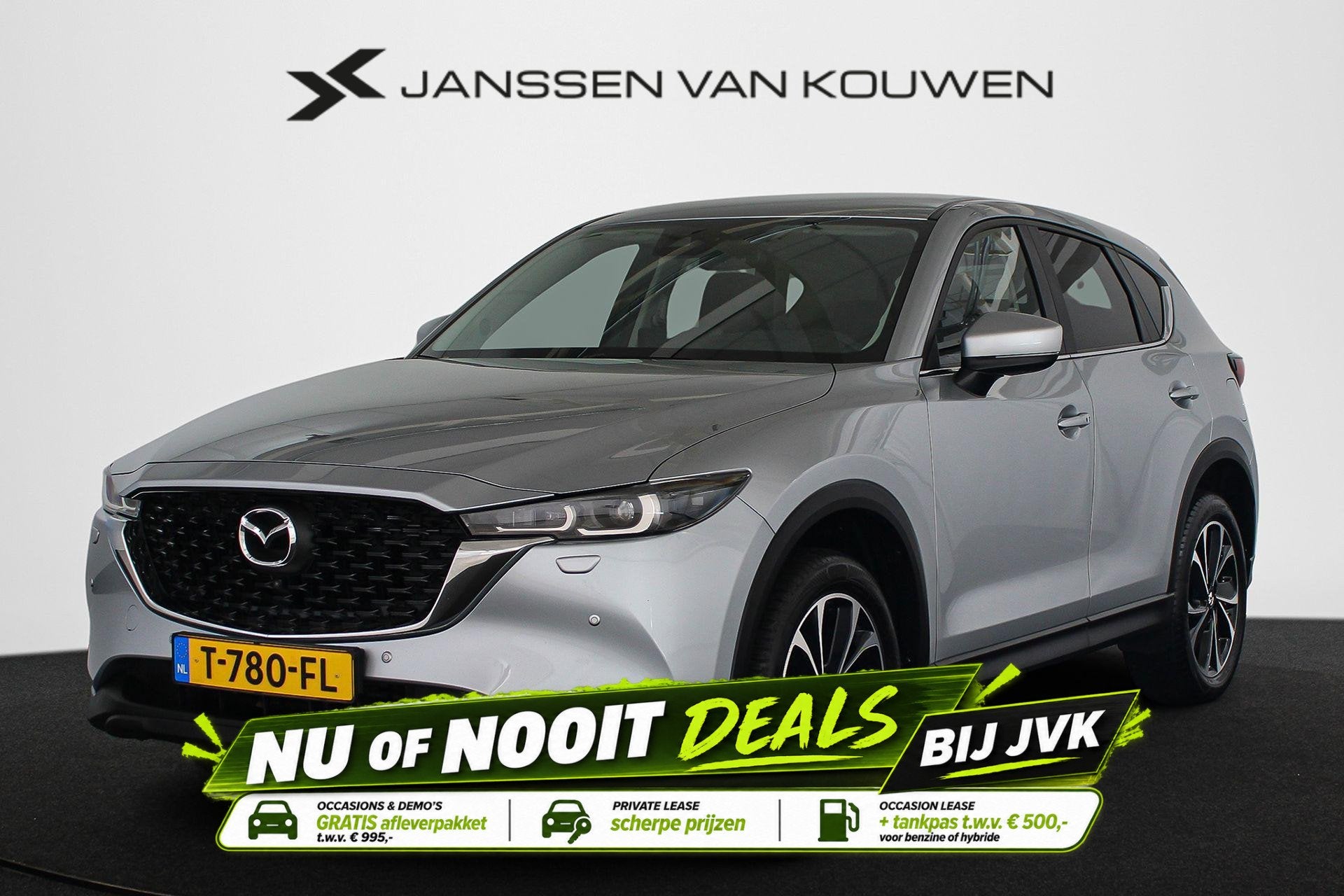Mazda CX-5 2.0 e-SkyActiv-G M Hybrid 165 Advantage Stuur/Sto, Auto's, 1998 cc, Stof, Gebruikt, 4 cilinders