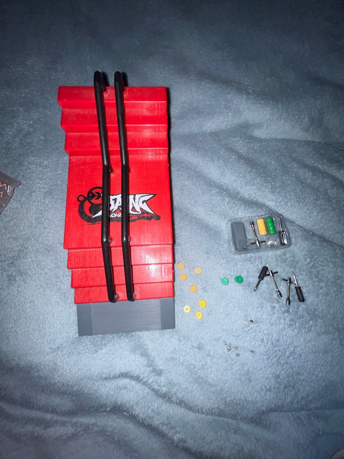 Vinger skateboard set met reparatie kit, Ophalen of Verzenden, Gebruikt