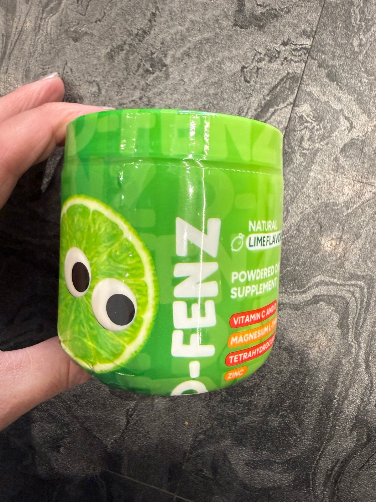 D-FENZ Poeder Supplement - Natuurlijke Limoensmaak, Ophalen of Verzenden, Nieuw, Poeder of Drank