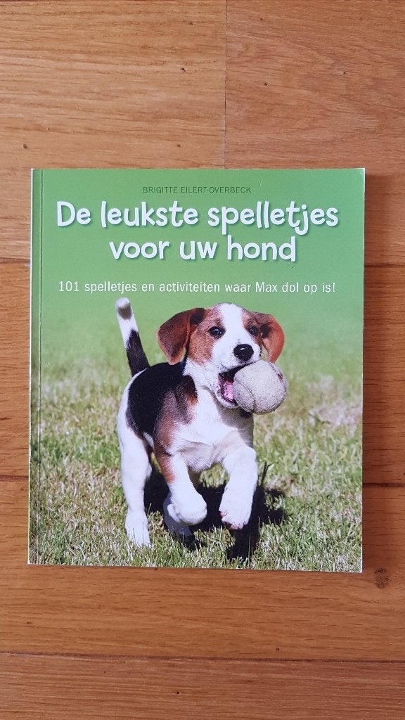 boekje de leukste spelletjes voor uw hond, Ophalen of Verzenden, Gelezen, Honden