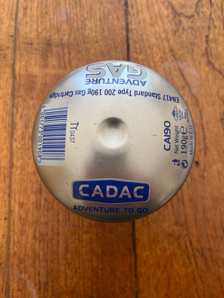 Cadac Adventure Gas Cartridge 190g - Nieuw, Ophalen, C, C, Nieuw