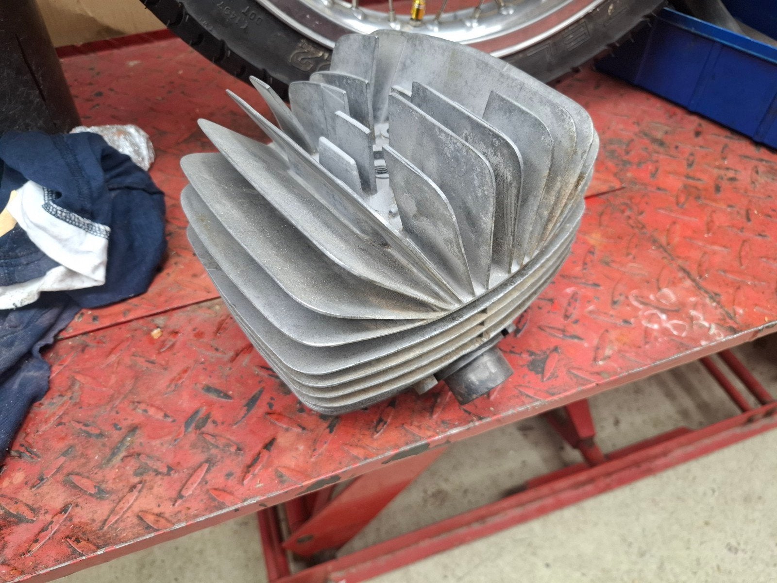 zundapp 125 cilinder set, Fietsen en Brommers, Ophalen of Verzenden, Gebruikt, Cilinder