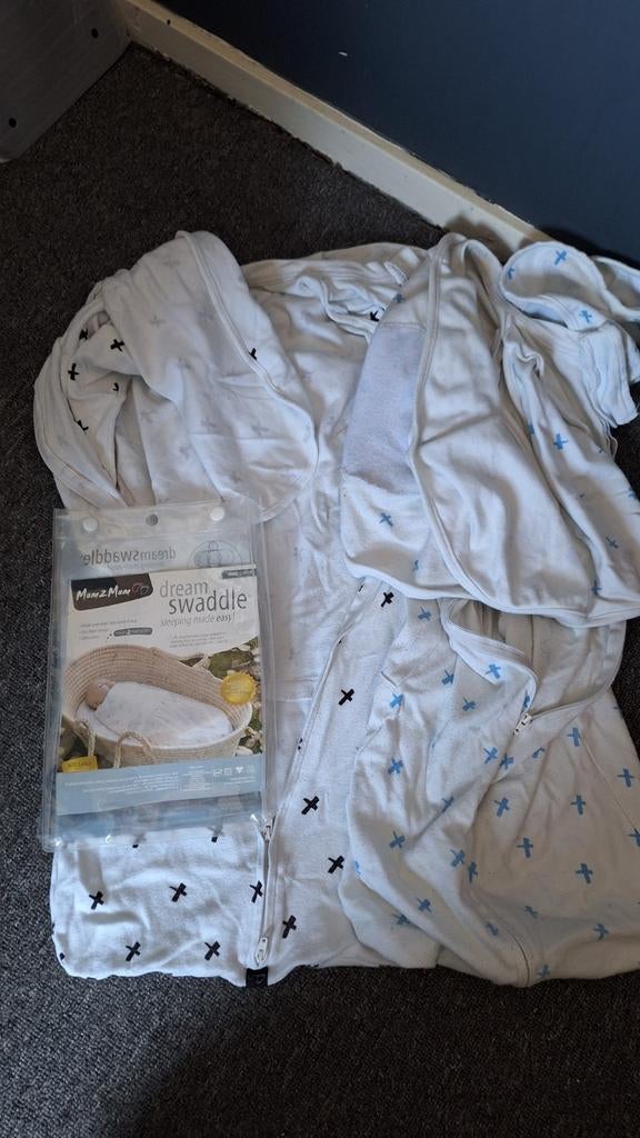 2x Mum2Mum Dream Swaddle Inbaker Slaapzak - Maat Large, Ophalen of Verzenden, Gebruikt, 70 tot 85 cm, Bakerzak of Bakerdoek