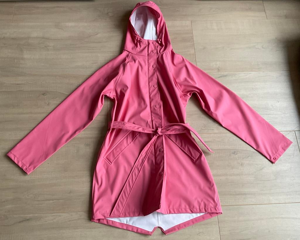 HEMA roze regenjas maat S - Zo goed als nieuw, Ophalen of Verzenden, Zo goed als nieuw, Maat 36 (S), Roze