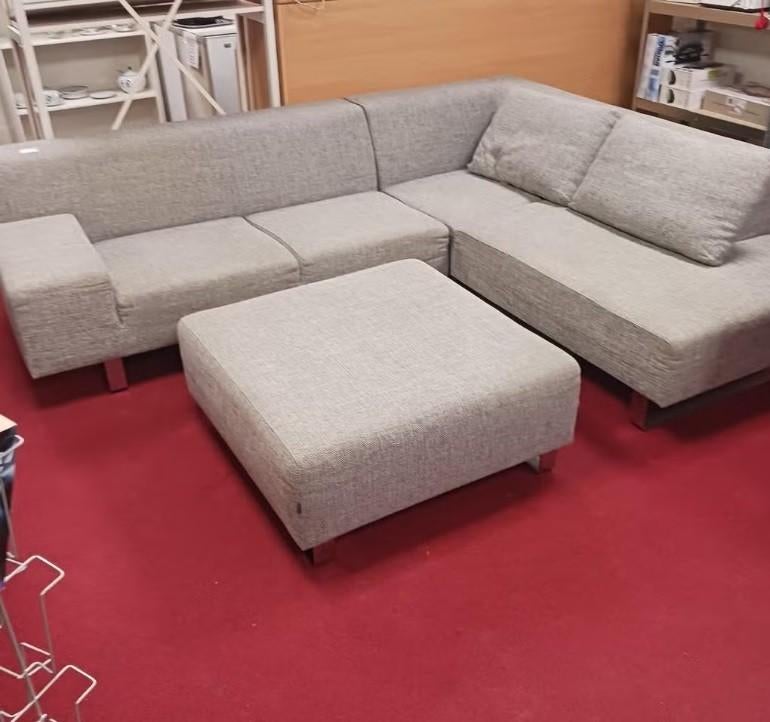Design@home hoekbank met hocker, Ophalen, ., Design@home, Hoekbank