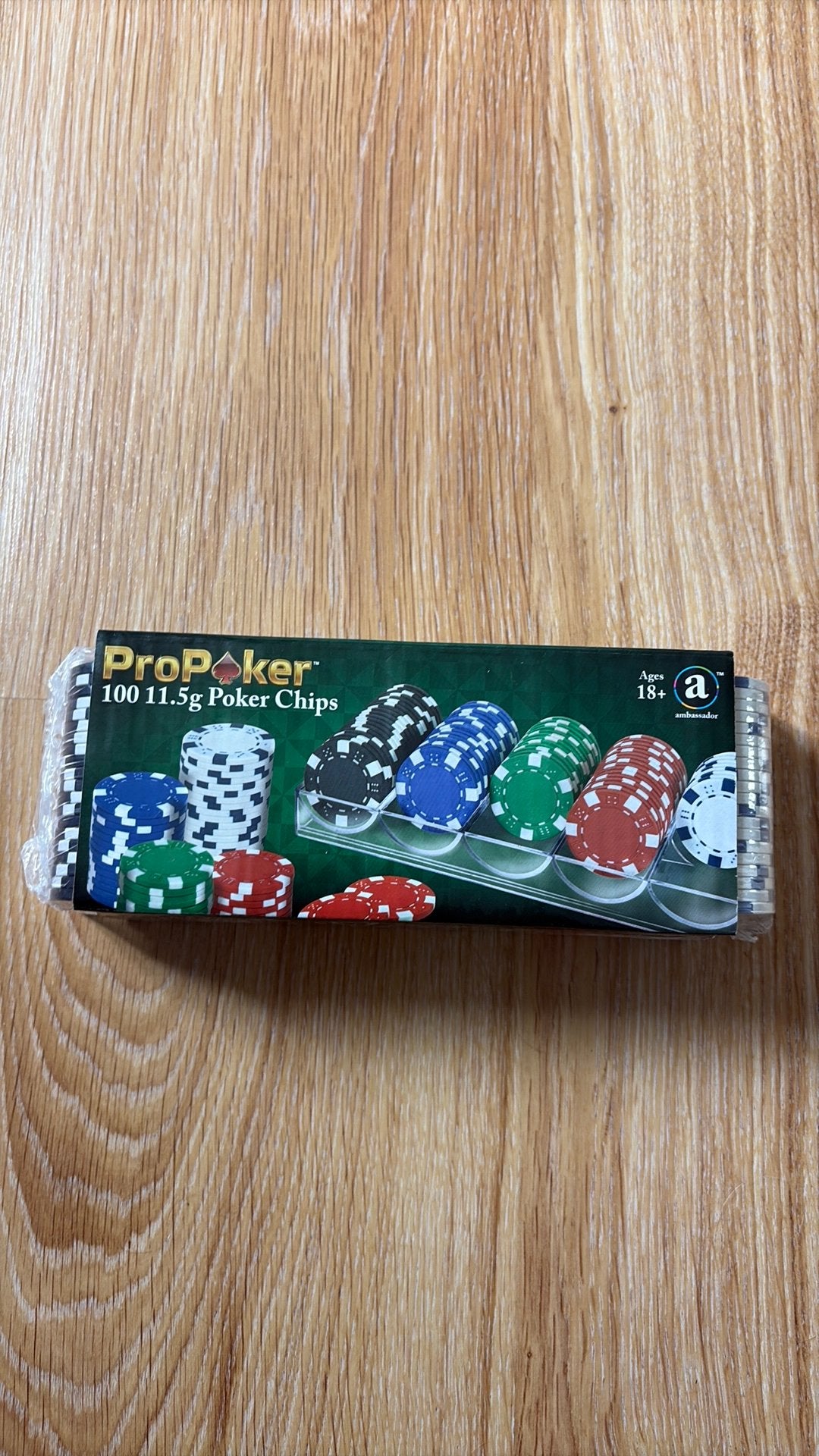 ProPoker 100 11.5g Poker Chips, Hobby en Vrije tijd, Ophalen of Verzenden, Nieuw