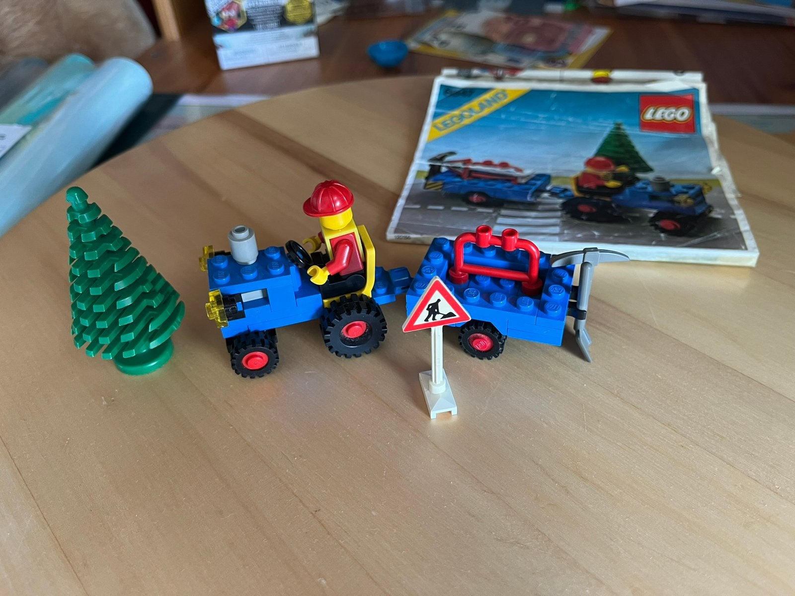 LEGO Classic 6647 Tractor "werk in uitvoering" COMPLEET, Gebruikt, Lego, Ophalen of Verzenden, LEGOLAND