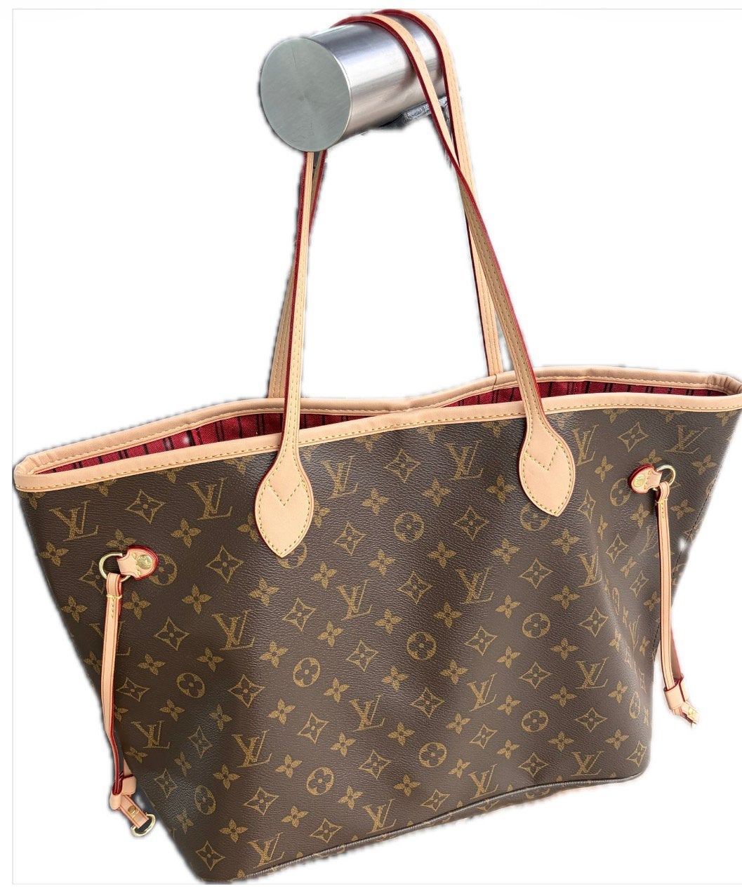 Louis vuitton tas neverfull maat MM nieuw, Verzenden, Nieuw, Bruin