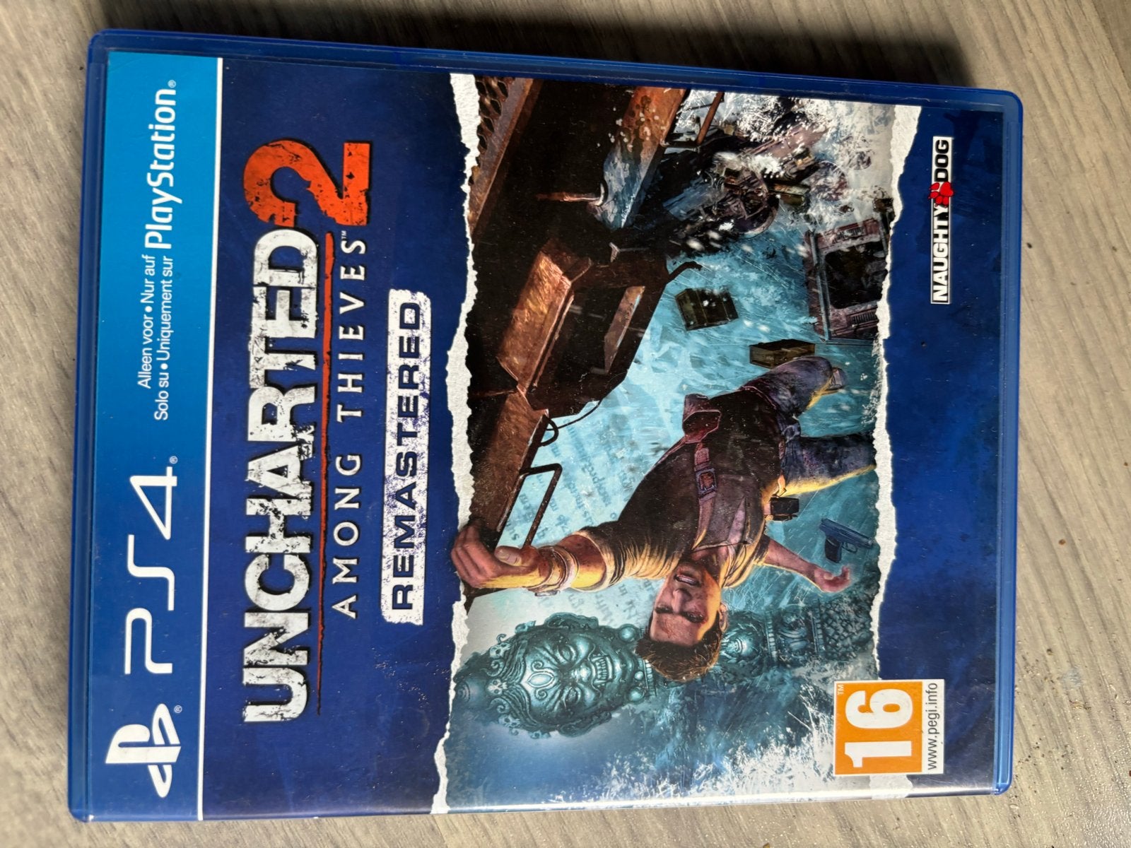 Uncharted 2: Among Thieves Remastered PS4, Avontuur en Actie, 1 speler, Ophalen of Verzenden, Zo goed als nieuw