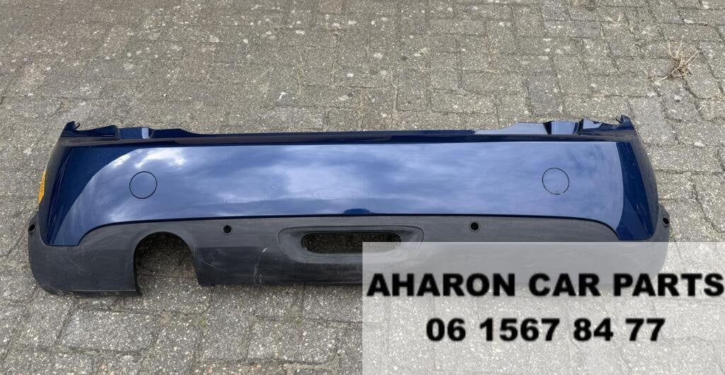 Mini F56 F57 Achterbumper Blauw Cooper One Origineel 2645, Gebruikt, Ophalen of Verzenden, Achter, Bumper