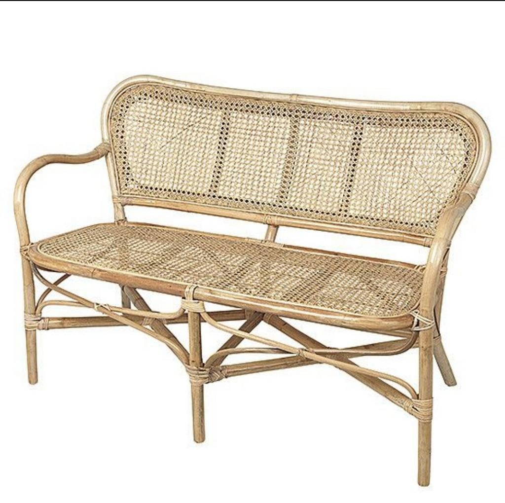 Trouwbankje, rotan bankje, bruiloft decoratie, Ophalen, Nieuw, Rotan