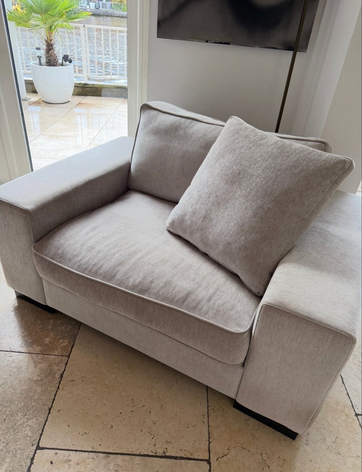 Prachtige Love Seat - Zo goed als nieuw, Ophalen, Zo goed als nieuw, Stof, Modern