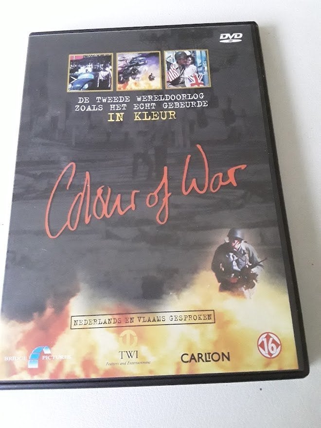 Colour of War De Tweede Wereldoorlog in Kleur  deel 1,2 en 3, Vanaf 16 jaar, Zo goed als nieuw, Politiek of Geschiedenis, Ophalen of Verzenden