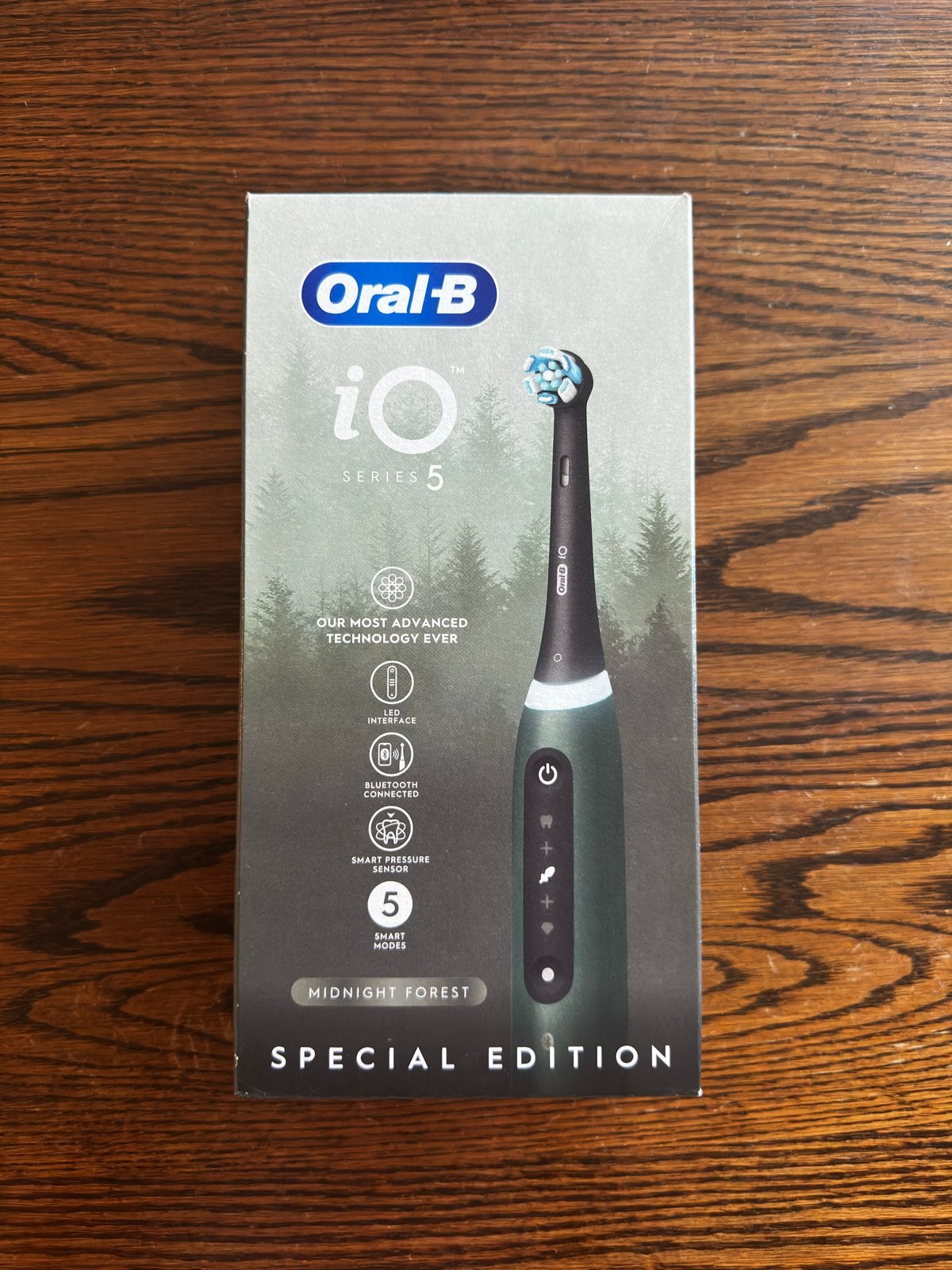 Special Edition Oral-B iO Series 5 Midnight Forest, Ophalen of Verzenden, Nieuw, Mondverzorging
