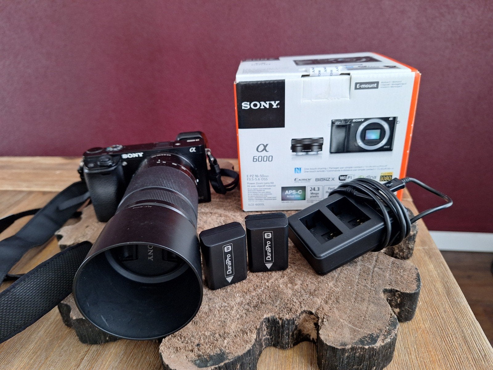 Sony ILCE-6000, Audio, Tv en Foto, Fotocamera's Digitaal, Kantelbaar/draaibaar scherm, Gebruikt, Ophalen of Verzenden, Sony